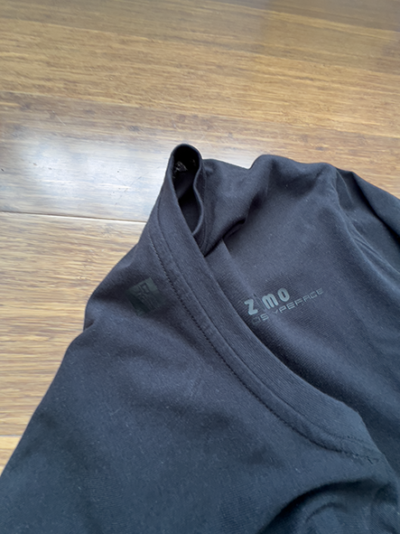 Zumo Black on Black tee. Heavyweight 100% cotton 220gsm. Typeface: Zumo