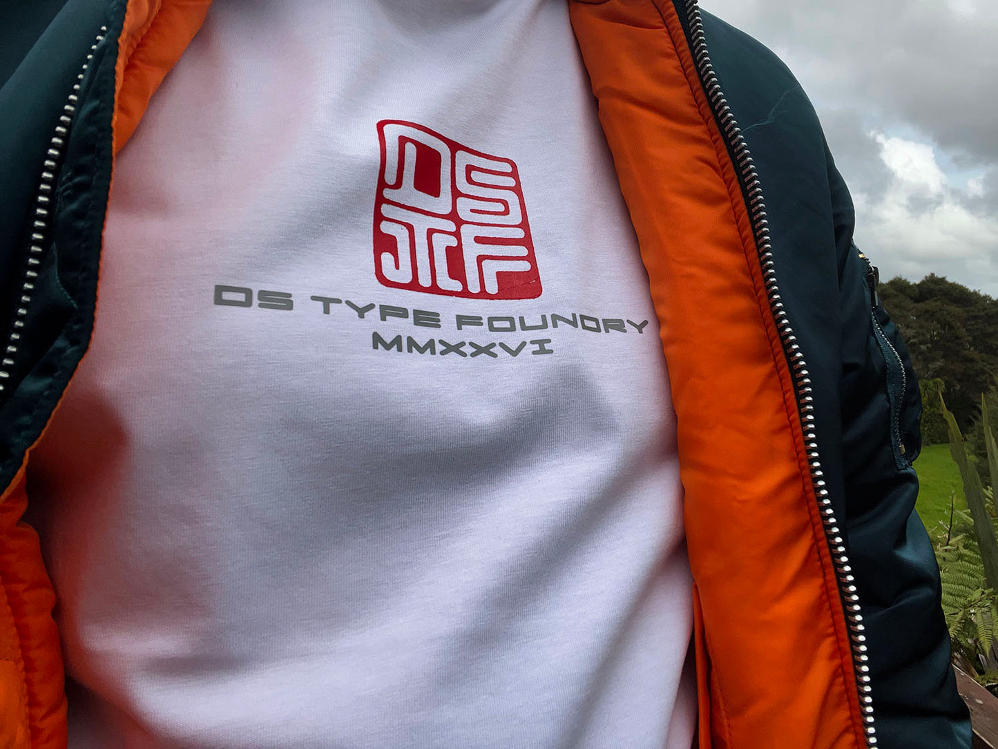 10028 Japanes Caligraphic Stamp (DSTF) logo. Heavy weight  t-shirt. Special edition.