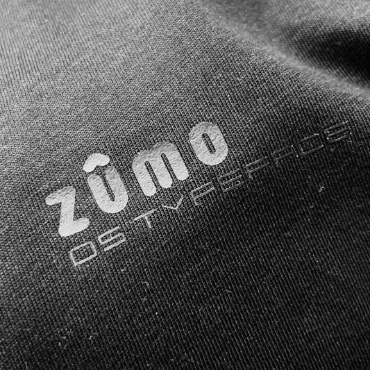 Zumo Black on Black tee small Zumo logo